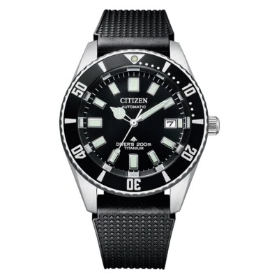 Reloj Citizen Hombre Antimagnético Automático Poliuretano Negro 41 MM NB6021-17E Foto 1 de 2
