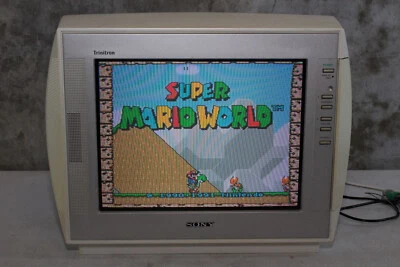 Sony Trinitron KV-13FM13 13 «CRT TV ретро игровой телевизор без пульта УДИВИТЕЛЬНЫЙ! - Изображение 1 из 4