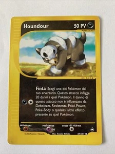 Italian Houndour Aquapolis Pokemon Card 87/147 - Picture 1 of 2
