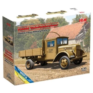 V3000S 'Einheitsfahrerhaus' Segunda Guerra Mundial Camión Alemán ICM 35409 Kit Modelo Plástico 1:35 - Imagen 1 de 12