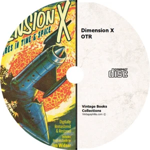 * DIMENSION X (OTR) OLD TIME RADIO SHOWS * 50 EPISODES on MP3 CD * SCI-FI UFO - Picture 1 of 1