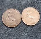 1906 British One Penny UK Coins as pictured Condition MINT LUSTRE present