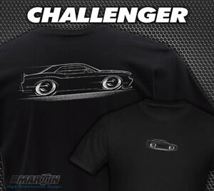 Challenger T-Shirt Art Dodge Mopar 2008 2009 2010 2011 2012 2013 2014 SRT Demon