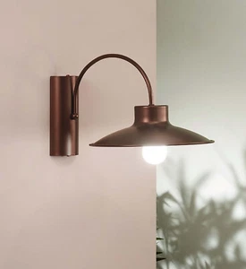 Applique a parete rustico classico rame a 1 luce DP212 - Picture 1 of 1