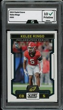 2023 Panini Score #383 Kelee Ringo GRADED 10 Rookie Card RC Philadelphia Eagles