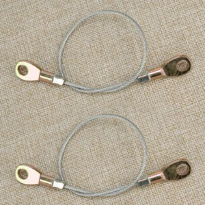 2x Tailgate Cables Hook Fit For Kawasaki Mule 600 610 4X4 610 4x4 XC New - Picture 1 of 5