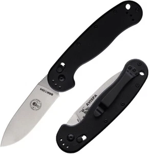 BRK Designed by ESEE Folding Knife 3.5" 14C28N Sandvik Steel Blade G10 Handle - Picture 1 of 6