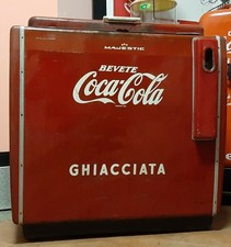Ghiacciaia Coca Cola Anni 60 ben Conservata funzionante
