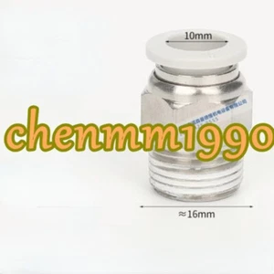 10PCS NEW APC10-04 pneumatic threaded through joint #CL - Picture 1 of 1
