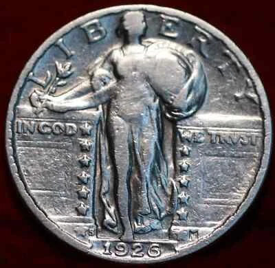 🇺🇸 1926-S San Francisco Mint Silver Standing Liberty Quarter USA - Image 1 of 2