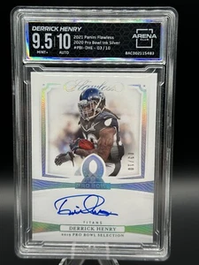 Derrick Henry 2020 Flawless PRO BOWL Ink Silver Auto /10 Arena Club 9.5 - Picture 1 of 2