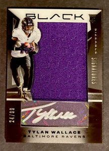 TYLAN WALLACE RC 2021 PANINI NERO FIRME CONSIDEREVOLI RPA JERSEY PATCH AUTO 99 - Foto 1 di 2