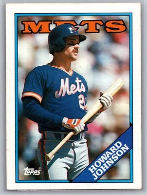 1988 Topps #85 Howard Johnson New York Mets MLB Baseball Card - Image 1 of 2