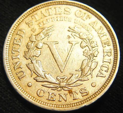 Sharp Date Light Golden Toning 1911 Liberty V Nickel 5¢ Free S&H! JO78NP Cover