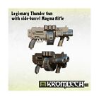 5x Legionary Thunder Gun with side-barrel Magma Rifle Kromlech Bitz KRCB137