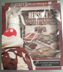 1993 Collector's Hershey's Dessert Maker by ISI and Chocolate Lovers Cookbook - Picture 1 of 2
