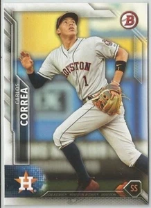 Carlos Correa 2016 Bowman Papier - Bild 1 von 2