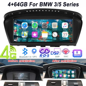 8.8" 4+64G Carplay For BMW 3/5 Series E90 E60 CCC 2004-08  Android 13 Car Radio - Picture 1 of 20