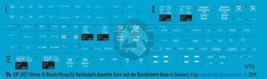 Peddinghaus 1/72 Ferrovie tedesche pianale tipo Ommr 32 marcature "Linz" DR & DB 2927 - Foto 1 di 1