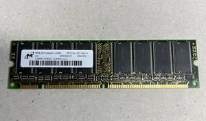 MEMORY 128MB SYNCH 133MHZ CL2, PC133U-222-542-A, MT8LSDT1664AG-13EB1 - Picture 1 of 3