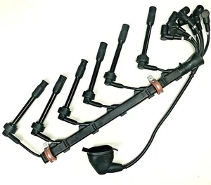BMW NEGRO M6 e24 S38 85-89, M5 e28 85-88 juego de cables enchufables SOLO 12121307171 - Imagen 1 de 4