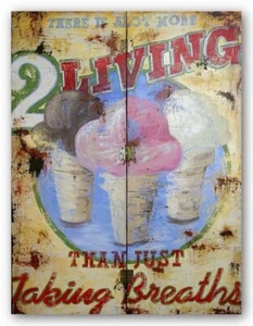 IMPRESIÓN ARTÍSTICA Taking Breaths por Rodney White Imagen Tamaño 18" x 24" - Imagen 1 de 1