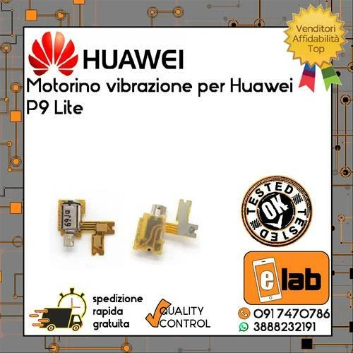 MODULO MOTORINO VIBRAZIONE PER HUAWEI P9 LITE VNS-L31 L21 FLEX FLAT SILENZIOSO - Immagine 1 di 1