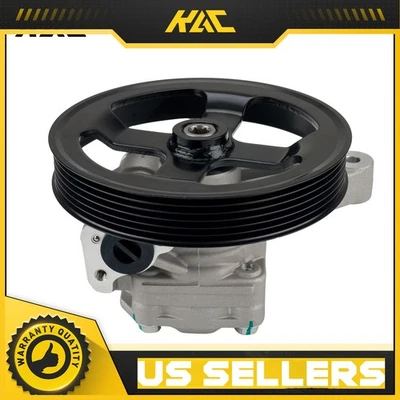 Power Steering Pump with Pulley Fit For 2005-2008 Acura RL 56100RJA015 215195 - Image 1 of 4