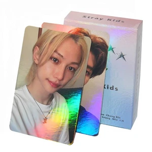 PYAJUU Stray Kids Laser Photocard 50pcs Stray Kids Laser Card Kpop Stray Kids... - Picture 1 of 8