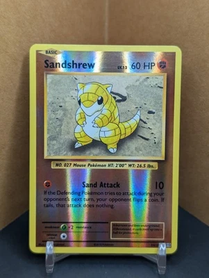 Pokemon Sandshrew 54/108 Evolution Englisch Reverse Holo 2016 Excellent - Bild 1 von 2