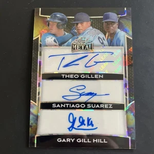 2025 Foglia Metallo Theo Gillen Santiago Suarez Gary Gill Hill Auto 3/3 Cristallo - Foto 1 di 2
