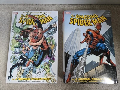 Amazing Spider-Man J. Michael Straczynski Omnibus Vol. 1 & 2 Graphic Novels - Image 1 of 4