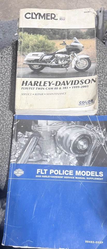 Harley Davidson Clymer Manual FLH FLT 1999-2005 Twin Cam 88 & 103 Used - Image 1 of 1