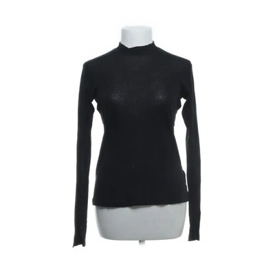 Weekday, Langarmshirt, Größe: XS, Schwarz, Baumwolle, Einfarbig, Damen -G3h - Bild 1 von 4