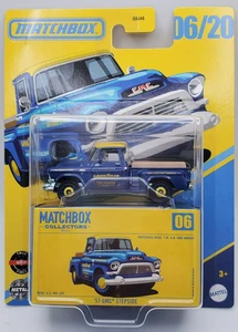 2025 Matchbox Collectors Blue 57 GMC Stepside 1/64 - Picture 1 of 2