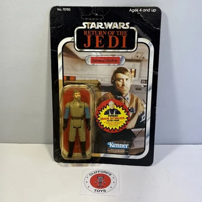 Vintage Star Wars General Madine 1983 Action Figure 77-Back Kenner New - Image 1 of 4