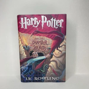 FIRST EDITION 1999 Harry Potter and The Chamber Of Secrets HCDJ EXCELLENT - Foto 1 di 10