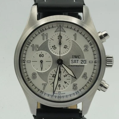 IWC FLIEGERCHRONO SPITFIRE AUTOMATIK HERREN UHR 42MM IW371705 STAHL TOP IWC091 - Bild 1 von 4
