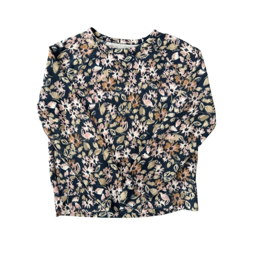 Sudadera Sonoma Cuello Redondo Estampado Floral Manga Larga Informal Top - Para Mujer Foto 1 de 4