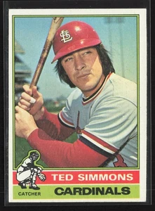 1976 Topps #290 Ted Simmons St. Louis Cardinals EX - Picture 1 of 2
