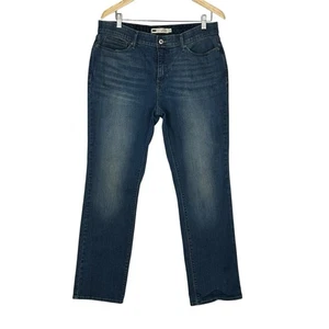 Levis Perfect Waist 525 Straight Leg Blue Jeans Gr. 14 - Bild 1 von 9