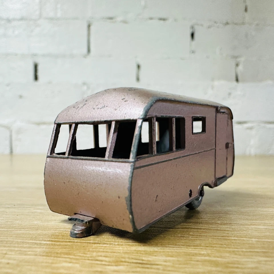 Lesney England Bluebird Dauphine Caravan  Camper Trailer Pink 1961 No 23 - Image 1 of 4