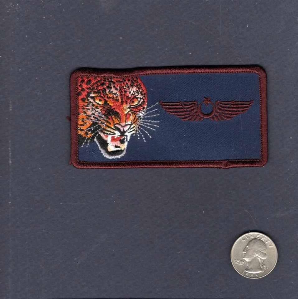 192 Filo Escadron Tigres Turaf Turc Air Force F-16 Falcon Pilote Nom Patch - Photo 1/1