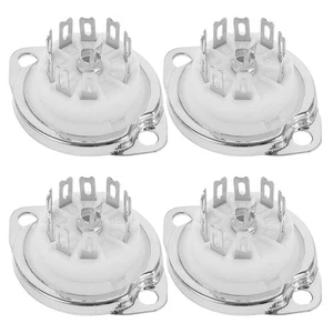 Soporte de tubo electrónico 4 piezas suministros de audio amplificador piezas resistentes - Imagen 1 de 12