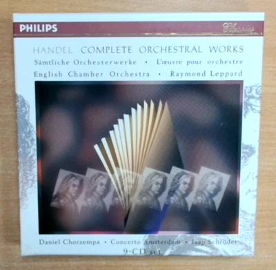 HÄNDEL - Sämtliche Orchesterwerke     (9 CDs, Zustand sehr gut!!!) - Bild 1 von 4