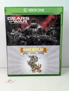 Gears of War Ultimate Edition and Rare Replay Bundle (Xbox One) CIB Complete - Picture 1 of 7