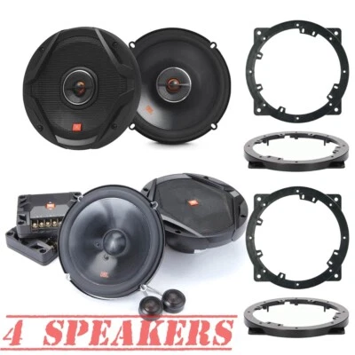JBL GX Series 6.5" Component & 6.5" Coaxial Speakers upgrade kit for Kia Hyundai - Image 1 of 4
