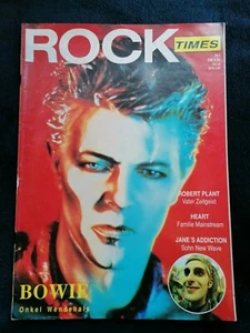 Rock Times Magazin - Nr.5 - 2000 - David Bowie ,Robert Plant , Heart - Rarität - Bild 1 von 2