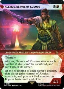 Alexios, Deimos of Kosmos Foil Showcase Assassin's Creed NM MTG - Imagen 1 de 1