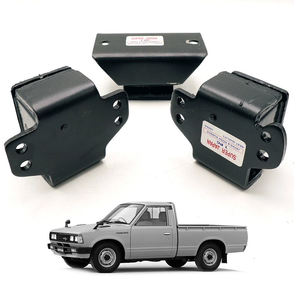 Front Rear Engine Transmission Mount Mounting Fits Datsun Nissan 720 '80 '91 - Image 1 of 4